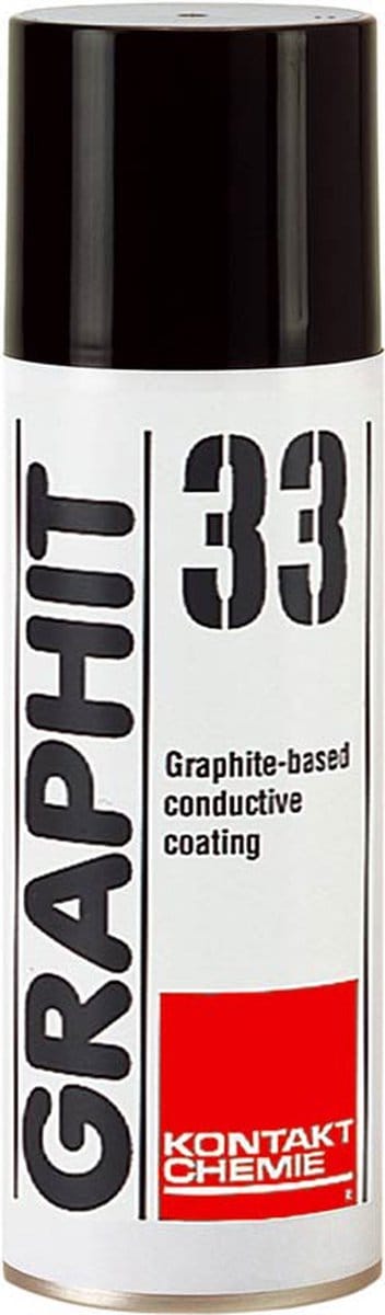 CRC Kontakt Chemie GRAPHIT 33 – Elektrisch Geleidende Coating, 200 ml Spray
