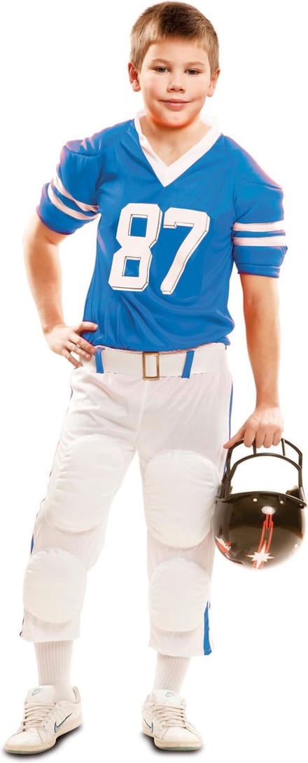 Rugby Kostuum Kind Blauw - 3-4 Jaar