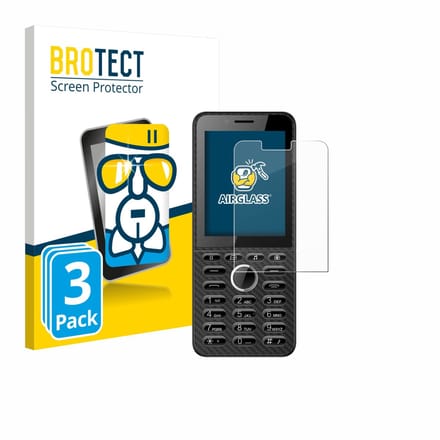 Screenprotector 3 Stuks voor Energizer E288S Beschermglas transparant