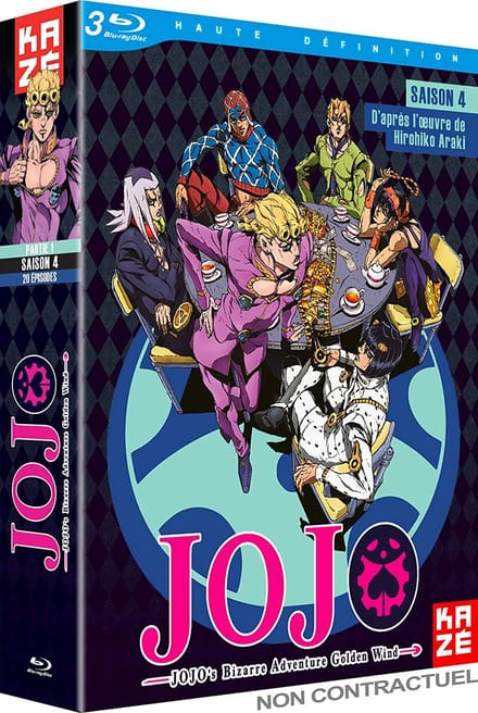 Jojo's bizarre adventure: golden wind saison 4 partie 2/2