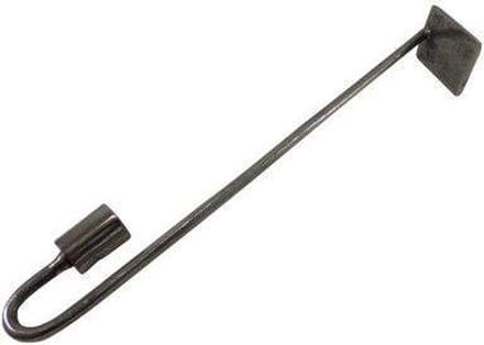 Deco4yourhome - Glashaak - Luikhaak - Maat L - Old Metal - Jasmijn