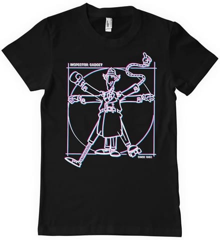 Inspector Gadget T-shirt V-itruivan T-shirt CPLG-1-IG003-H72-2