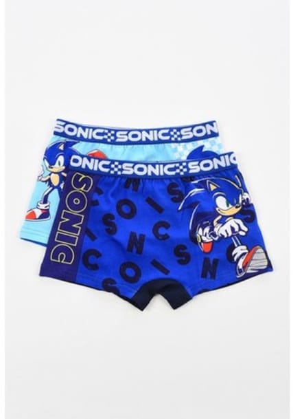 Sonic the Hedgehod Boxershort Blauw Maat 140/152