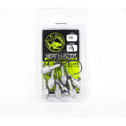 Tackle Tactics TT Head Hunter Jig Head 1/6 oz 2/0 8/verpakking (1159)