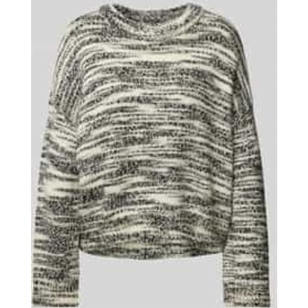 Gebreide pullover met ronde hals, model 'Annasol'