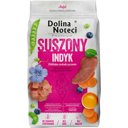 Dubbelpak: 2x9kg Dolina Noteci Premium Kalkoen Hondenvoer droog