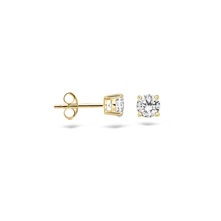 Blush Oorbellen 7127YZI -  Geel Goud (14Krt.) met Zirconia