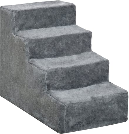 4goodz Huisdiertrede 4-traps Hondentrap - Afneembare Bekleding