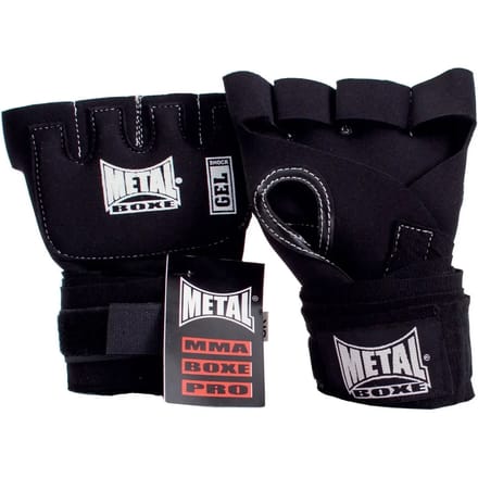Gel onderhandschoenen Metal Boxe shock