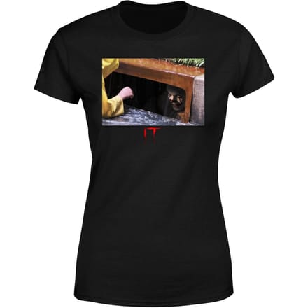 IT Chapter 1 (2017) Pennywise Women's T-Shirt - Black - XS