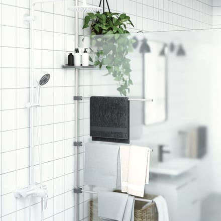 vidaXL - Handdoekenrek - 47x280 - cm - aluminium