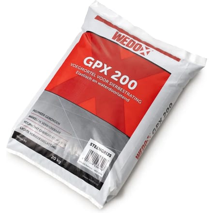 Wedox GPX 200 Steengrijs 20kg