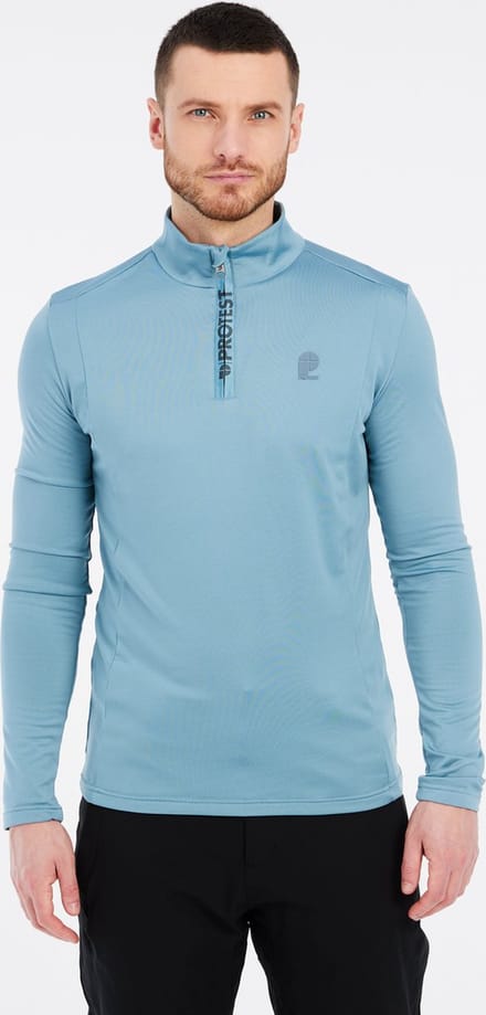 Protest Rewill - Skipully Heren - Lange mouwen - 1/4 rits – Steel Blue