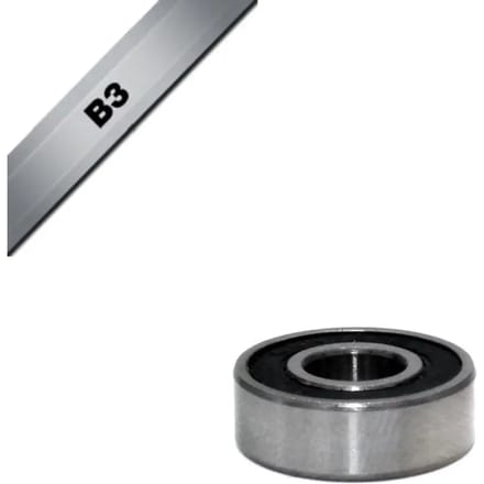 Lager Black Bearing B3 - 696-2RS - 6 x 15 x 5 mm