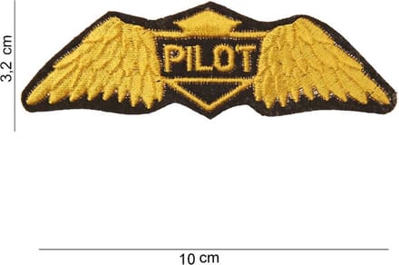 Embleem stof Pilot badge