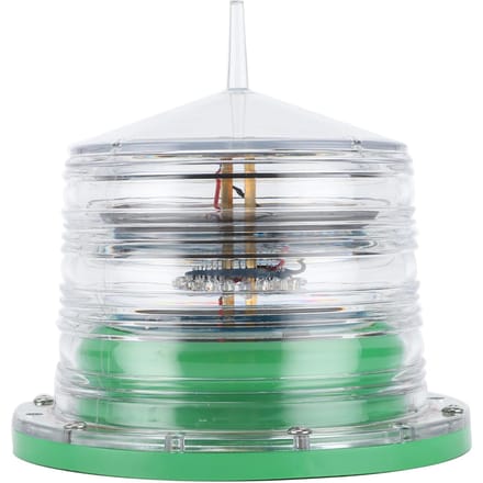 IP68 Waterdicht Zonne Schip Bakboei Licht Schuit LED Navigatie Knipperend Zwevend Marine Boot Accessoire white
