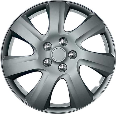 Autostyle Wieldoppen Carolina 14 Inch Abs Gunmetal Set Van 4