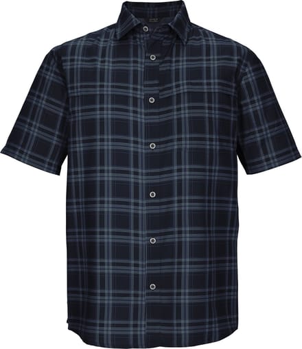 Killtec KOS 64 Men Woven Shirt - Blouse met korte mouwen - Heren - Dark Navy - Maat L
