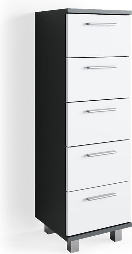 Vicco Ilias Badkamerkast – 30 x 95 cm Antraciet
