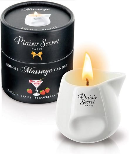 Plaisir Secret - Massagekaars Daiquiri Aardbei 80 ml