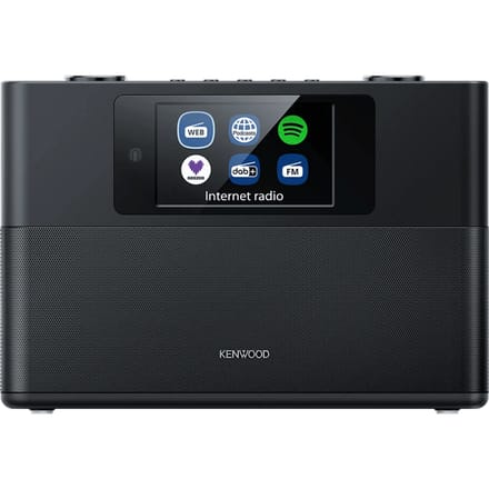 Kenwood CR-ST200S Spotify Lossless Smart Internet Radio met DAB+ - Zwart