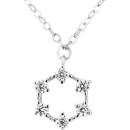 Zilver 925 zirkoniumoxides ketting 925