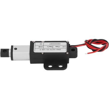 Elektrische Micro Lineaire Actuator 150N Aluminiumlegering 15mm Slag Mini Bewegingsactuator voor Industrie 12V IP60YR