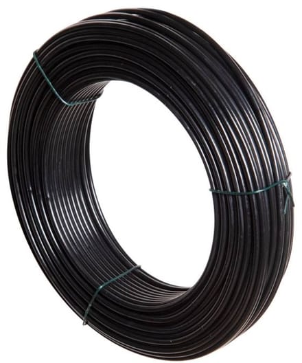 Spandraad 3,8mm 50m Zwart