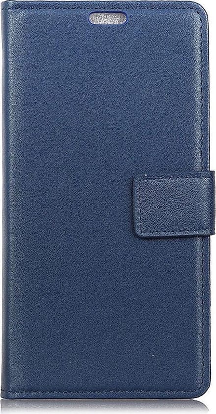 Shop4 - Asus Zenfone Max M2 Hoesje - Wallet Case Business Donker Blauw