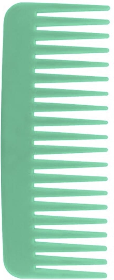 Cabantis Brede Kam 20 Tanden - Styling Tool - Wide Tooth Comb - Kapper Kam - Haar Accessoire - Turquoise