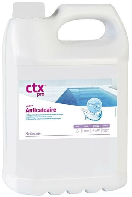 Antikalk voor zwembaden 5L (CTX-607)