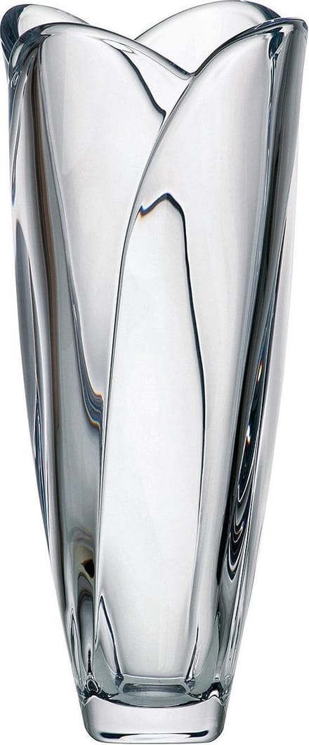 Kristallen vaas Globus 30,5cm hoog