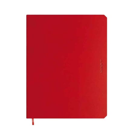 Notitieboek De Kempen - Poppy (rood) - 17 x 22 cm - Binnenzijde: blanco