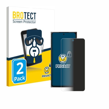 BROTECT - privacy screenprotector voor HMD Skyline - Folie Beschermfolie Blauwlichtfilter 2 Stuks