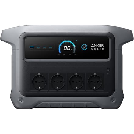 Anker SOLIX - C1000 Gen 2 - 1.024Wh(Black) - Portable powerstation - Backup stroomuitval - Camping - Outdoor