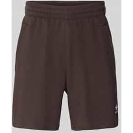 regular fit sweatshorts met katoen