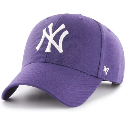 47 Mlb New York Yankees Mvp Snapback Pet Paars Man