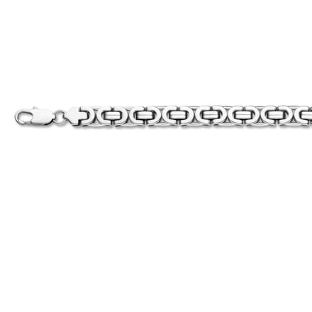 Vigor armband konings 8,5 mm 22 cm - Staal