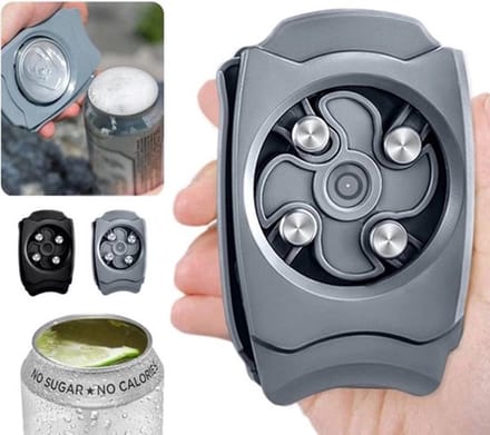 Topless Blikopenener I Blik Opener I Multi-functionele Blikopener I Can Opener I Opener Bar Tool I Grijs