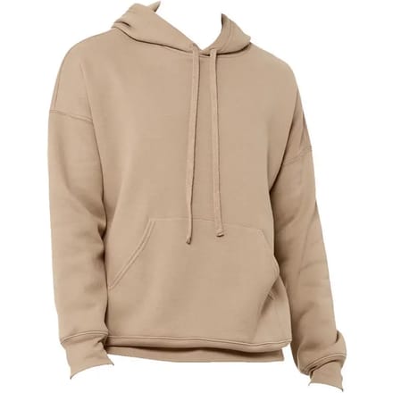 Bella+Canvas Unisex Sponge Fleece Pullover DTM Hoodie CV3729 - Tan - M