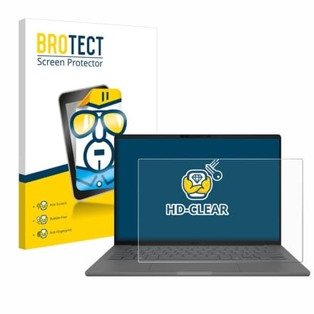 BROTECT - Screenprotector voor ASUS ZenBook A14 UX3407 - Folie Beschermfolie transparant