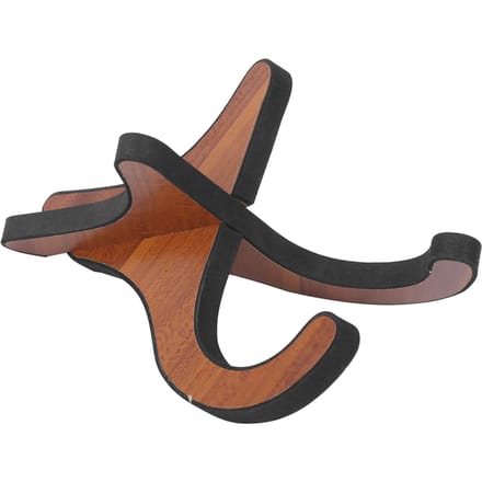 Kalimba Standaard Houten Houder Draagbaar EVA Katoenen Pad Krassen Voorkomen Muziekinstrument Accessoire black