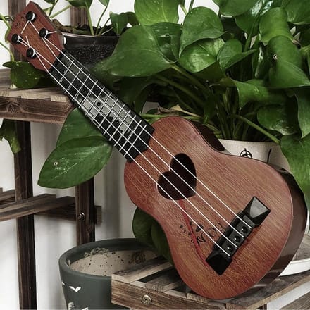 Miniatuur Ukelele Speelgoed - Kinder Ukelele Speelgoed Gitaar - Muzikaal Spel - Ideaal voor Beginners