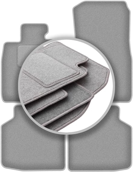 Grijze automatten voor: BMW 7 F02 LONG (2008-2015)