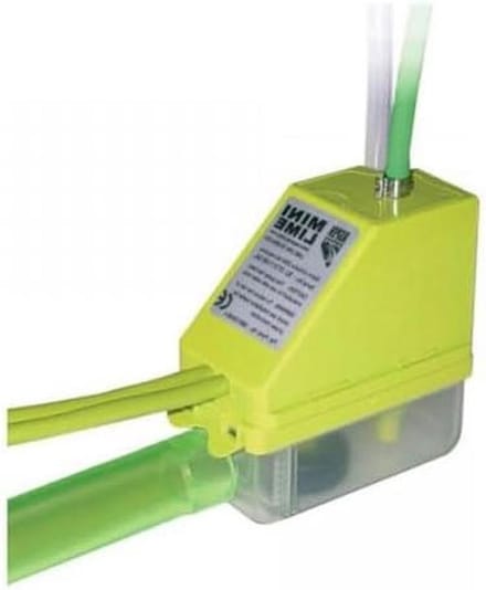 Condensate Pomp - Afvoerpomp - Airco Onderhoud - Stille Werking - Compact Formaat - Groen