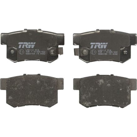 Remblokset TRW GDB3154, achter