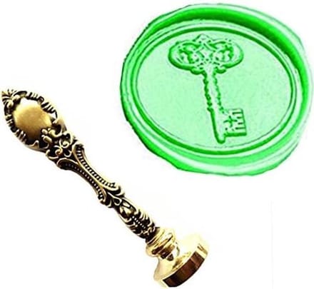 Wax Sealing Stamp - Custom Monogram - Decoratieve Afsluiting - Verwisselbare Kop - 25 mm Diameter - Brons