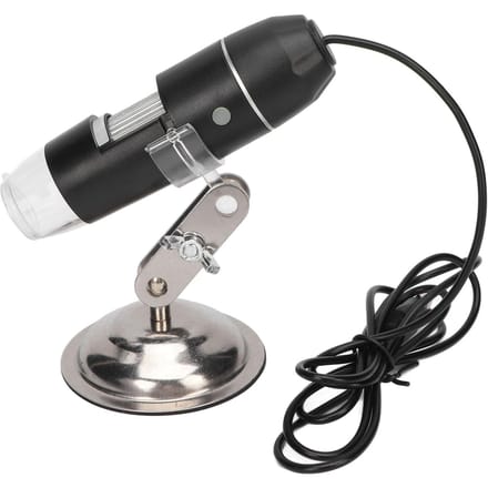 Microscope numérique 0X-200X USB 8 LED blanches, caméra portable à grossissement pour Windows XP