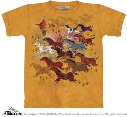 T-shirt Horses and Sun M
