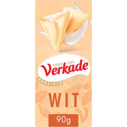 Wit chocoladereep